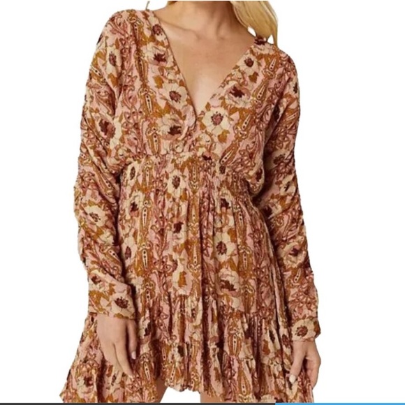 MISA LOS ANGELES Revolve Chiara Dress in San Lorenzo Flora, Size Large - Picture 1 of 5